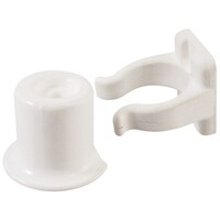 Cupboard Catch Nylon White