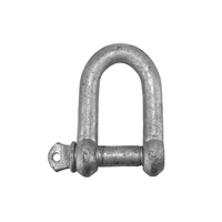 D Shackle Galvanised 6mm