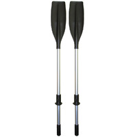 Alluminium Oars with Stops (5.5ft) 1.7m - Pair