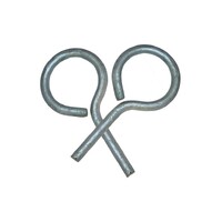 Rowlocks Galvanised Closed Ring 12mm (Pair)