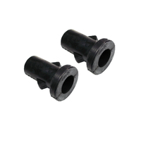 Pair of Rubber Oar Stops with Lugs (1 3/4'') 44mm