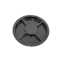 Inspection Port Lid (4-inch) 100mm Black