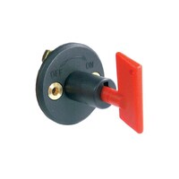 Battery Switch with Red Key