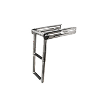 Ladder Under Platform Telescopic with Locking Bracket 2 Step