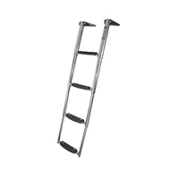 Ladder Above Platform Telescopic Extra Wide Steps 4 Step