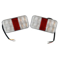 LED Submersible Trailer Lamp Left & Right 12v