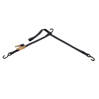 Ratchet JetSki Tri-Down with Coated S Hooks 25mm x 2.4m