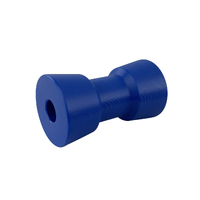 Sydney Keel Roller HDPE 100x60mm x 17mm Bore Blue