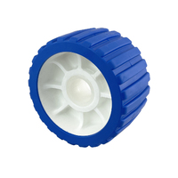 Heavy Duty Wobble Roller Blue White 73x125x 26mm Bore