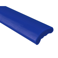 Trailer Skid Plain 50x15mm x 1.5m Blue