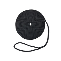 Dockline Double Braid Black 10mm x 10m