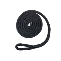 Fender Lanyard Double Braid Black 14mm x 2m