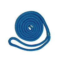 Fender Lanyard Blue Double Braid Polyester 10mm x 1.8m