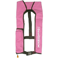 AXIS Offshore 150 Adult Manual Inflatable Jacket - Pink