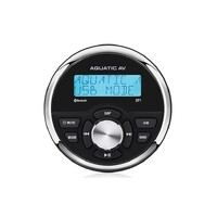 Aquatic AV GP1 Waterproof Marine Stereo Gauge Size