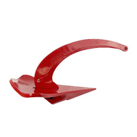 Aluminium ''NORD'' Anchor 1kg Red