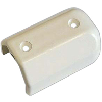 Gunwale Plastic End Cap fits 40mm White