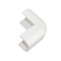 Gunwale Plastic Corner Cap fits 40mm White