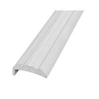 Gunwale Rub Rail Rigid PVC 38mm x 3.65m White (B) BODY ONLY