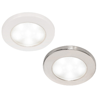 Hella Marine EuroLED 95 Downlight White with Plastic or Steel Rim