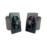 LED Illuminated Sealed Rocker Switches without Actuator Cover (ON)/OFF