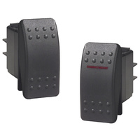 Carling V-Series Contura II Rocker Switch Black On/Off