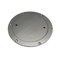 Deck Plate Stainless Steel with Opening Key