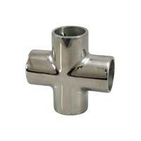 Stainless Steel Rail Fitting Cross