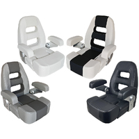 HM58 Flip-Up Helm Master Boat Seat