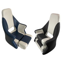 MB70 Helm Boat Seat with Flip Up Front Bolster