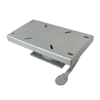 Heavy Duty Seat Slide & Swivel - Aluminium