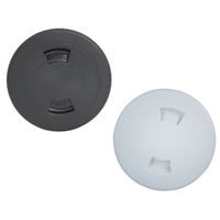 Inspection Ports Plastic with Full Cover Lid 6 Inch