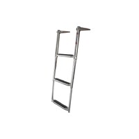 Above Platform Telescopic Ladder with Double Tube Steps