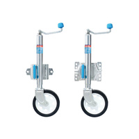 Premium Jockey Wheels with Swivel Clamp 250mm Wheel 350kg