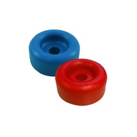 End Cap Rollers High Density Polyethylene 70x28x13mm