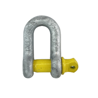 D Shackle Galvanised Steel Load Rated