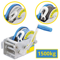 Atlantic Marine Trailer Winch HD 1500kg 15:1/5:1/1:1