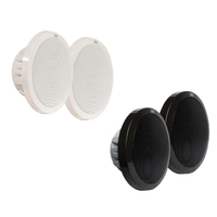 GME GS520 Marine Flush Mount Speakers Pair 110W 163mm