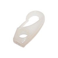 Shockcord Nylon Hooks - White