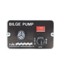 Bilge Switch Panel - Deluxe 3 Way Switch