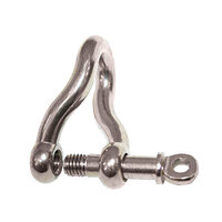 Twisted Shackle - Stainless Steel