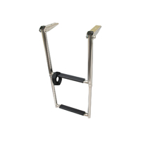 Ladder Above Platform Stainless Steel Telescopic