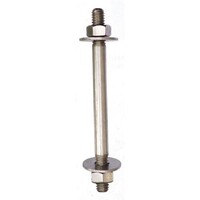 Stainless Steel Stud with Nuts &amp; Washers 51mm