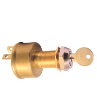 Switch - Ignition Brass12v