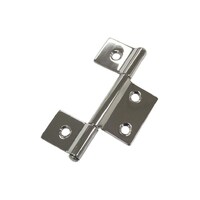 Butt Hinge 304 Grade Stainless Steel 87x52mm (Pair)