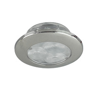 LED Cabin Light Round 71mm Stainless Steel 12V