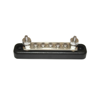 Buss Bar - 2 Stud 5 Screw 100Amp