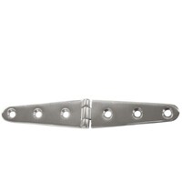 Hinge - Strap Low Profile Cast S/Steel 154mm