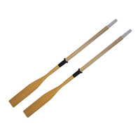 Pair of Pine Oars with Plain Stops 1.5m (5ft)