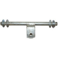 Double Trailer Wobble Roller Bracket - 19mm Pin